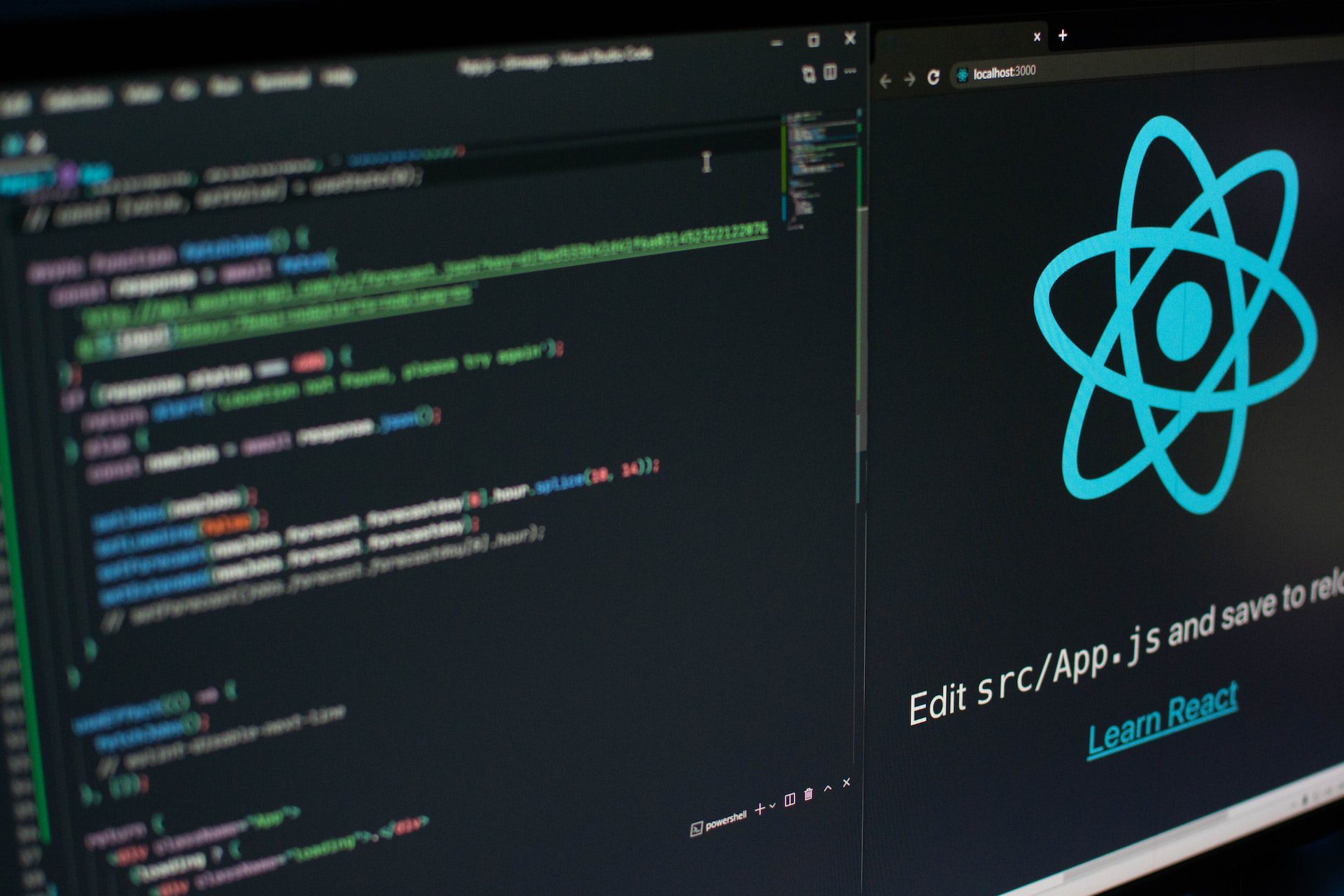 React project screenshot